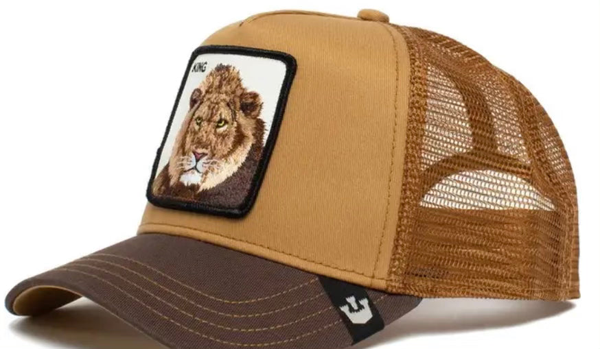 Trucker Animal Cap (With Logos)