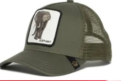 Trucker Animal Cap (With Logos)