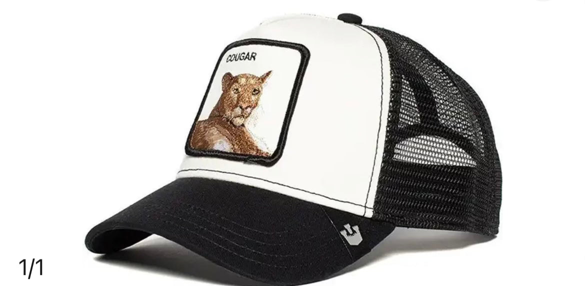 Trucker Animal Cap (With Logos)