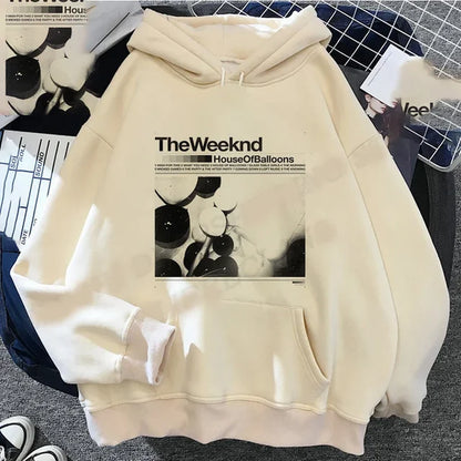 The Weeknd Hoodie Men Fashion Letter Print Hoodies Kids Hip Hop Hoodie Boy Coats Pullovers Me