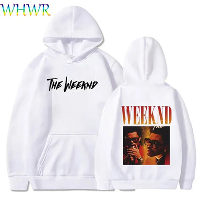 The Weeknd Hoodies Casual Oversized Long Sleeve Sweater Weeknd Hooded Hoodie Polar Fleece Y2K Sweatshirts Men Women Pullover