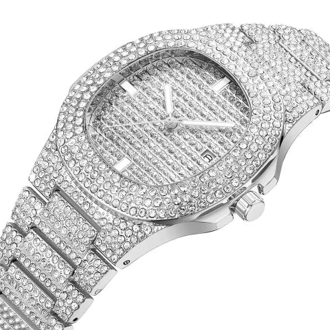 Iced Out PP Type Watch