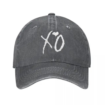 Rapper the Weeknd Dawn FM Baseball Cap Casual Distressed Denim Headwear Unisex Outdoor Running Golf Gift Caps Hat