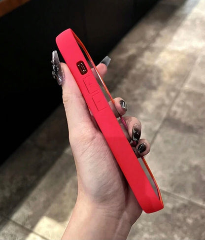 Red Jumbo iPhone Case