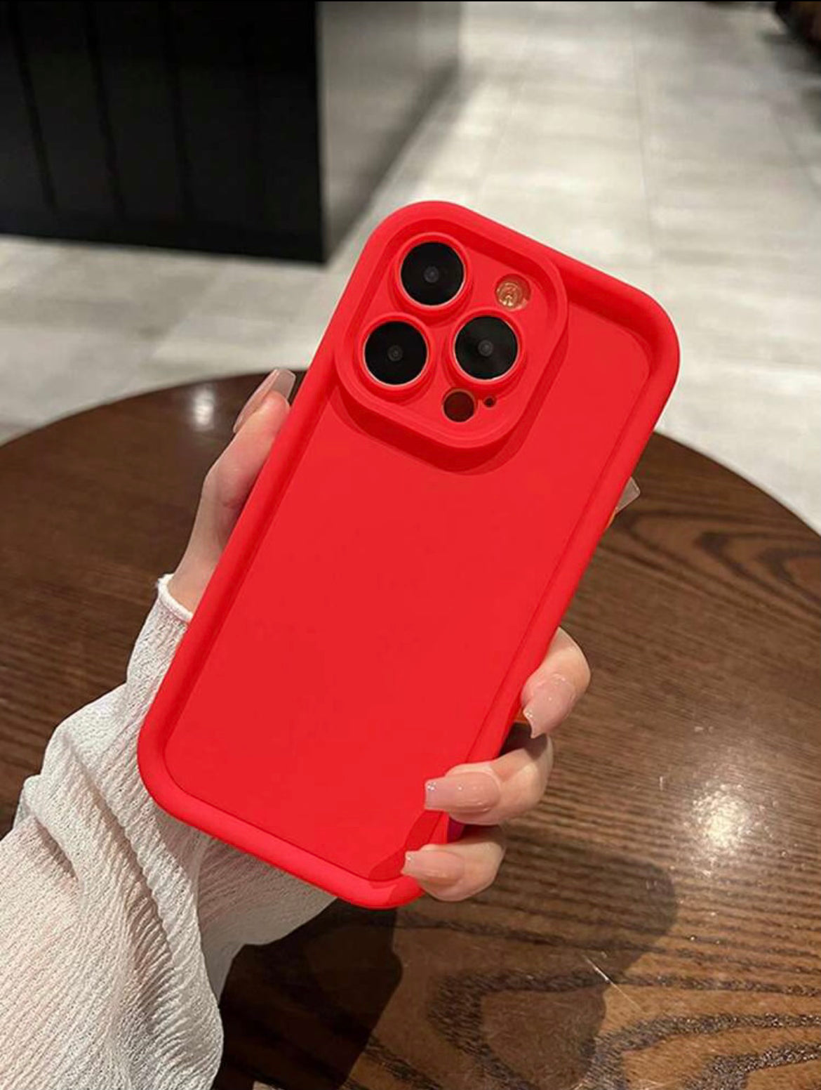 Red Jumbo iPhone Case