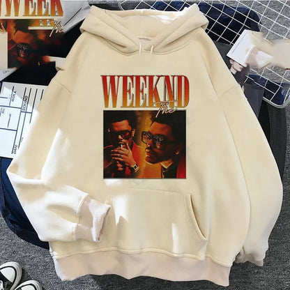 The Weeknd Hoodie Men Fashion Letter Print Hoodies Kids Hip Hop Hoodie Boy Coats Pullovers Me