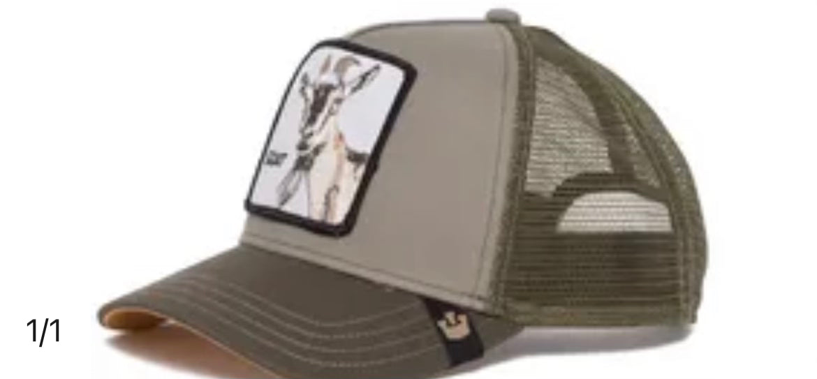 Trucker Animal Cap (With Logos)