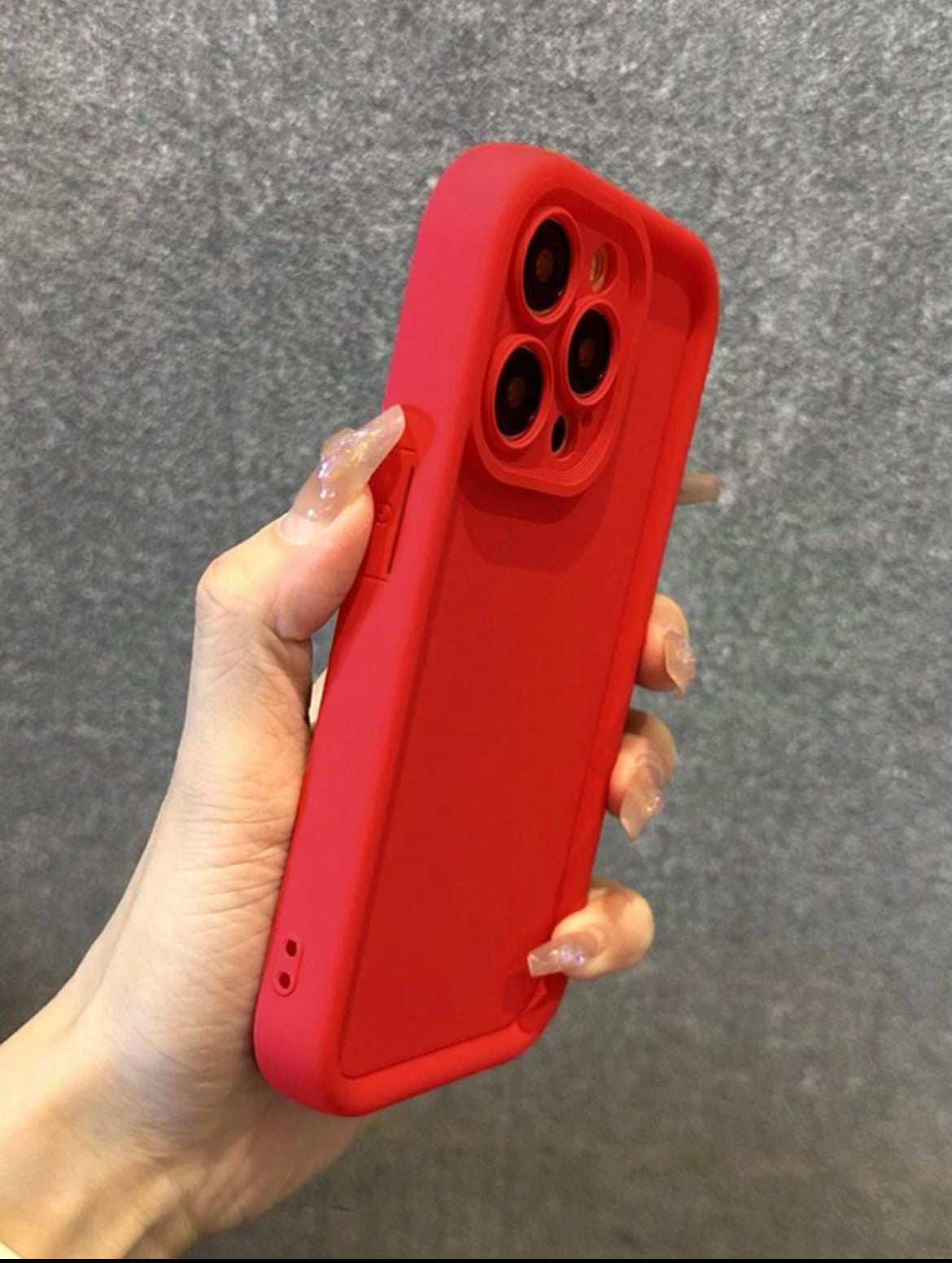 Red Jumbo iPhone Case