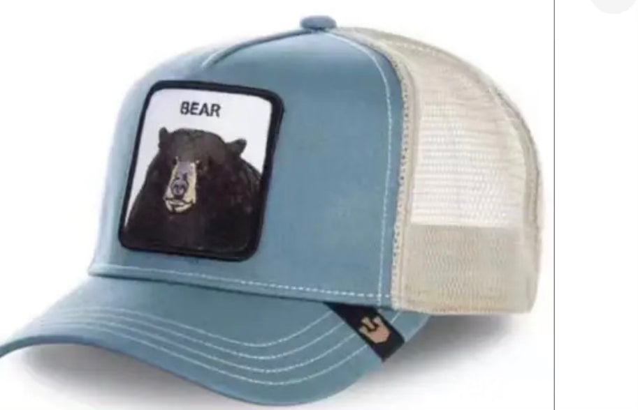 Trucker Animal Cap (With Logos)