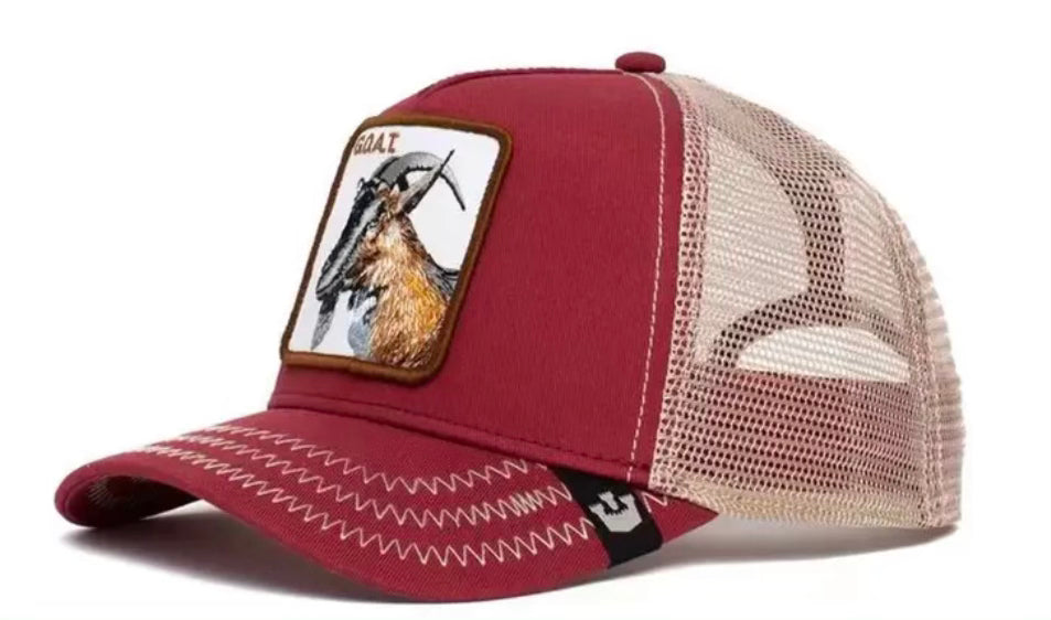 Trucker Animal Cap (With Logos)