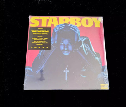 DJ The Weeknd Daft Punk Music Vinyl LP Starboy Album 2pcs Music Record Cosplay 12 Inch Long Playing Record Turntable Phonograph