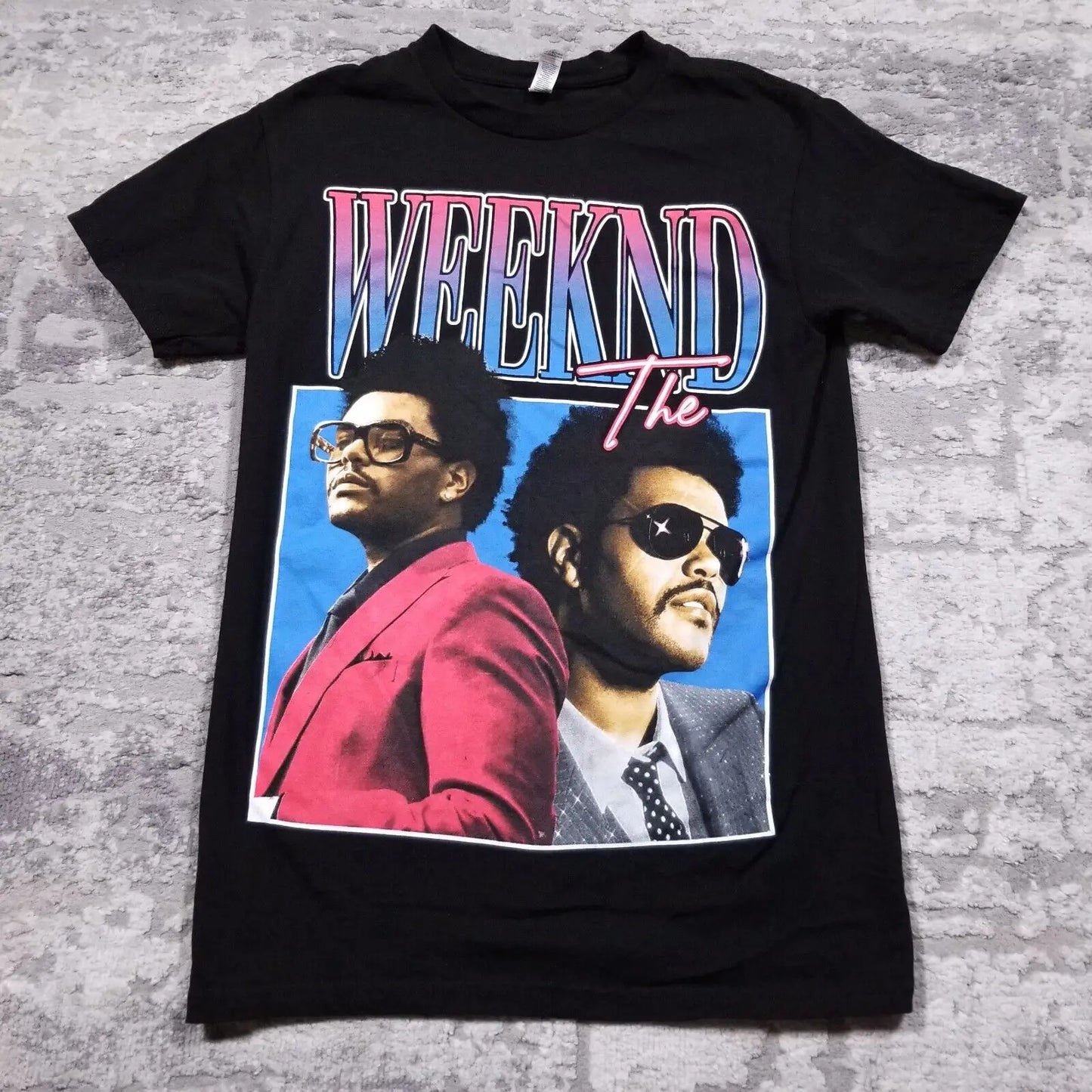 The Weeknd After Hours T Shirt Adult Small Black  Big Print